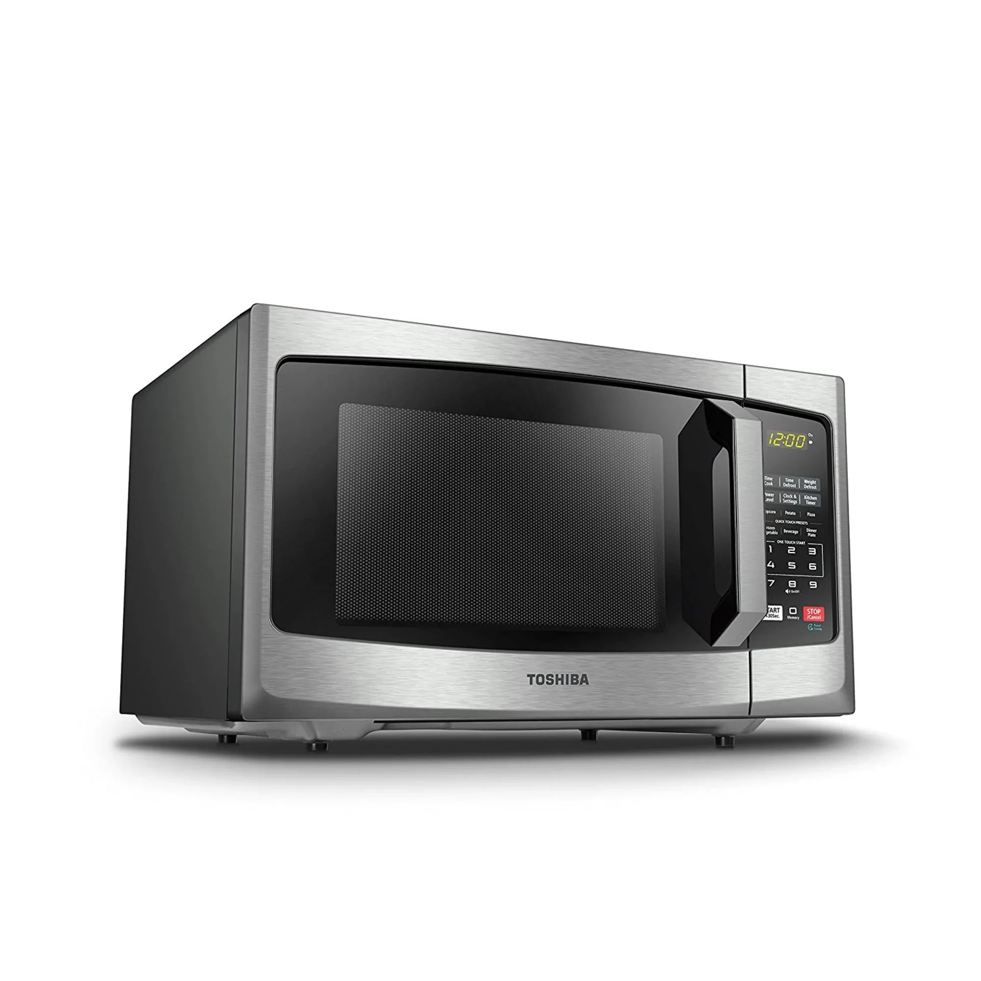Toshiba ML2-EM25PAESizeSize 0.9 Cu. Ft. Microwave, Sizetainless Sizeteel