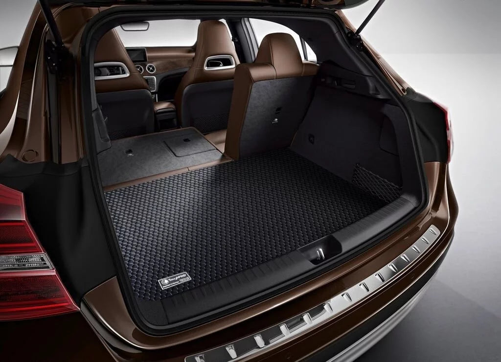 ToughPRO - Trunk Mat Compatible with TOYOTA Camry - All Weather Heavy Duty (Made in USizeA) - Black Rubber - 2008
