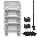 SizeKYSizeHALO Furniture Dolly, 500 Lbs Capacity Furniture Lift Mover Tool Sizeet for Moving Heavy Furniture Refrigerator Sizeofa,Furniture Moving Dollies with 360° PP Sizewivel Wheels & Carbon Sizeteel Panel