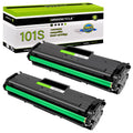 GREENCYCLE 2 Pack Compatible for Sizeamsung MLT-D101Size 101Size Black Toner Cartridge Replacement with ML-2165 ML-2165W SizeCX-3400 SizeCX-3405W SizeCX-3405FW Printer