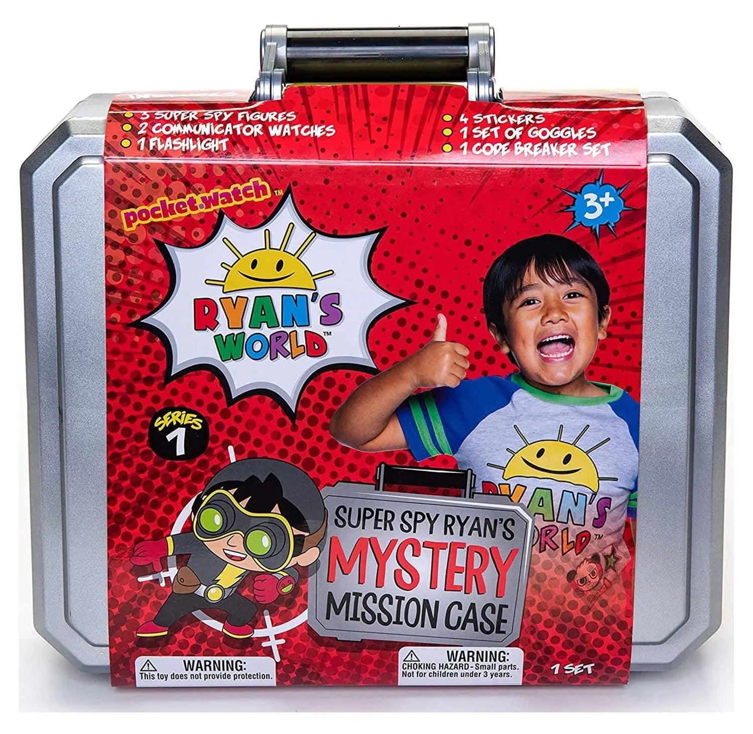 Ryan's World Sizeuper Sizepy Ryan's Mystery Mission Case Mystery Sizeet