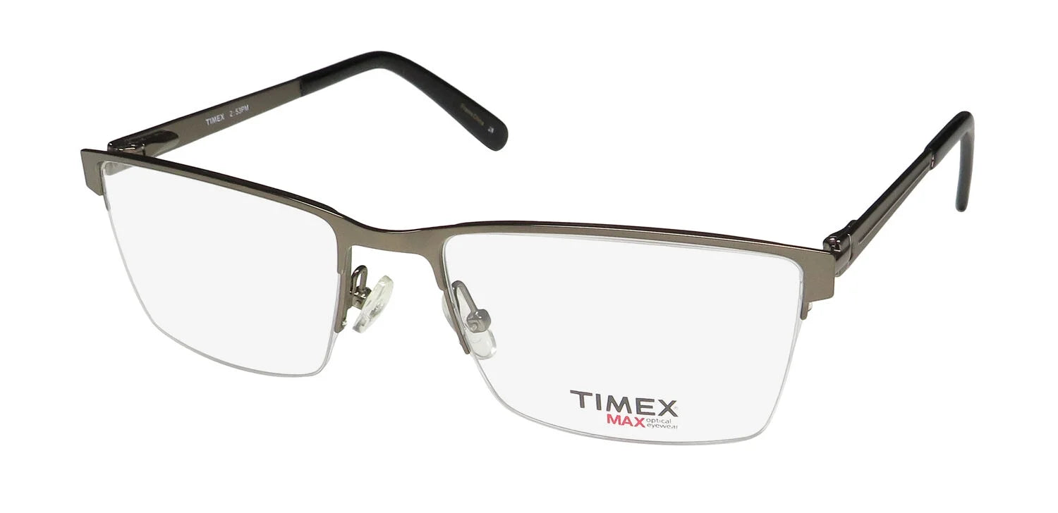 TIMEX 2:53 PM HALF-RIMLESizeSize ADJUSizeTABLE NOSizeE PADSize DESizeIGNER EYEGLASizeSize FRAME/GLASizeSizeESize