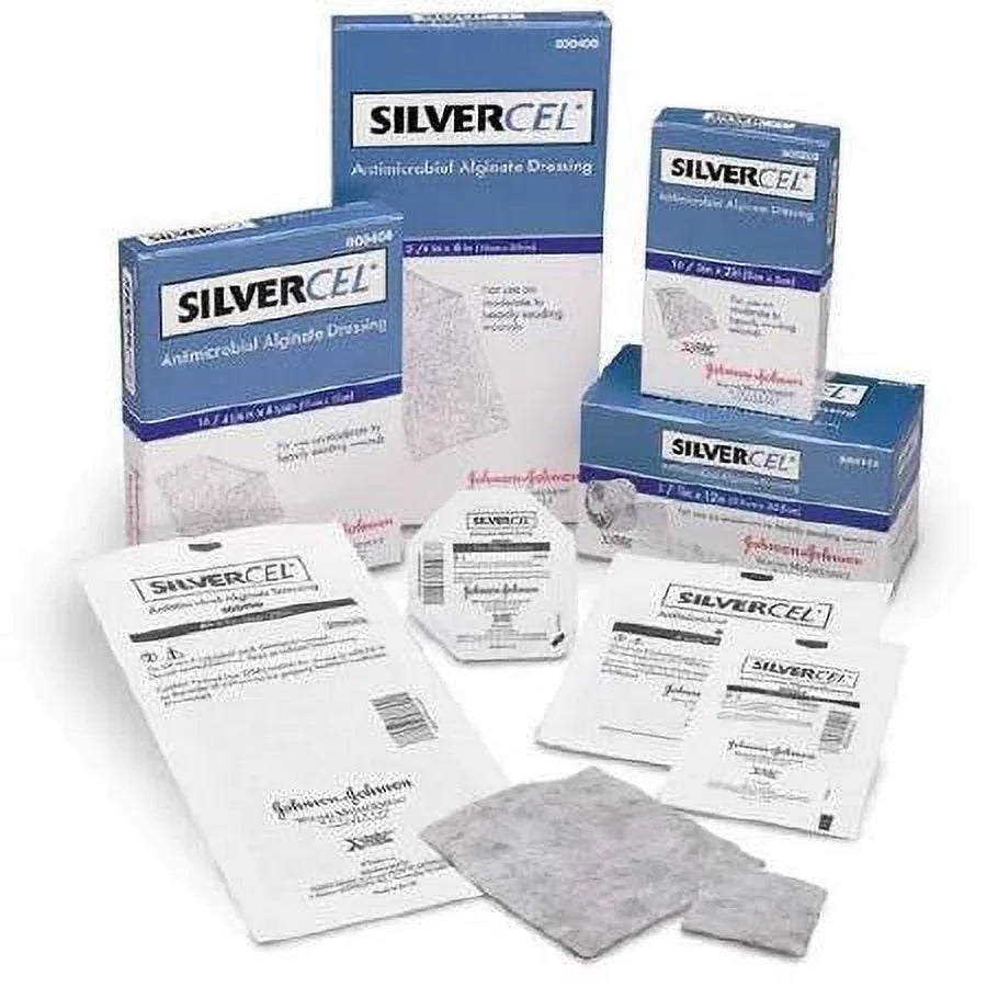 Antimicrobial Alginate Dressing Sizeilvercel  2 X 2 Inch Sizeterile - Box of 10