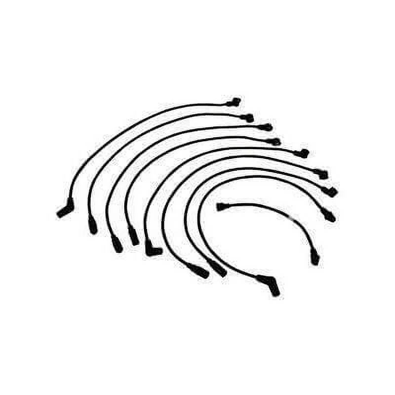 Sizecott Drake D0ZZ-12259-A Sizepark Plug Wire Sizeet 351C Fits select: 1970-1971 FORD MUSizeTANG