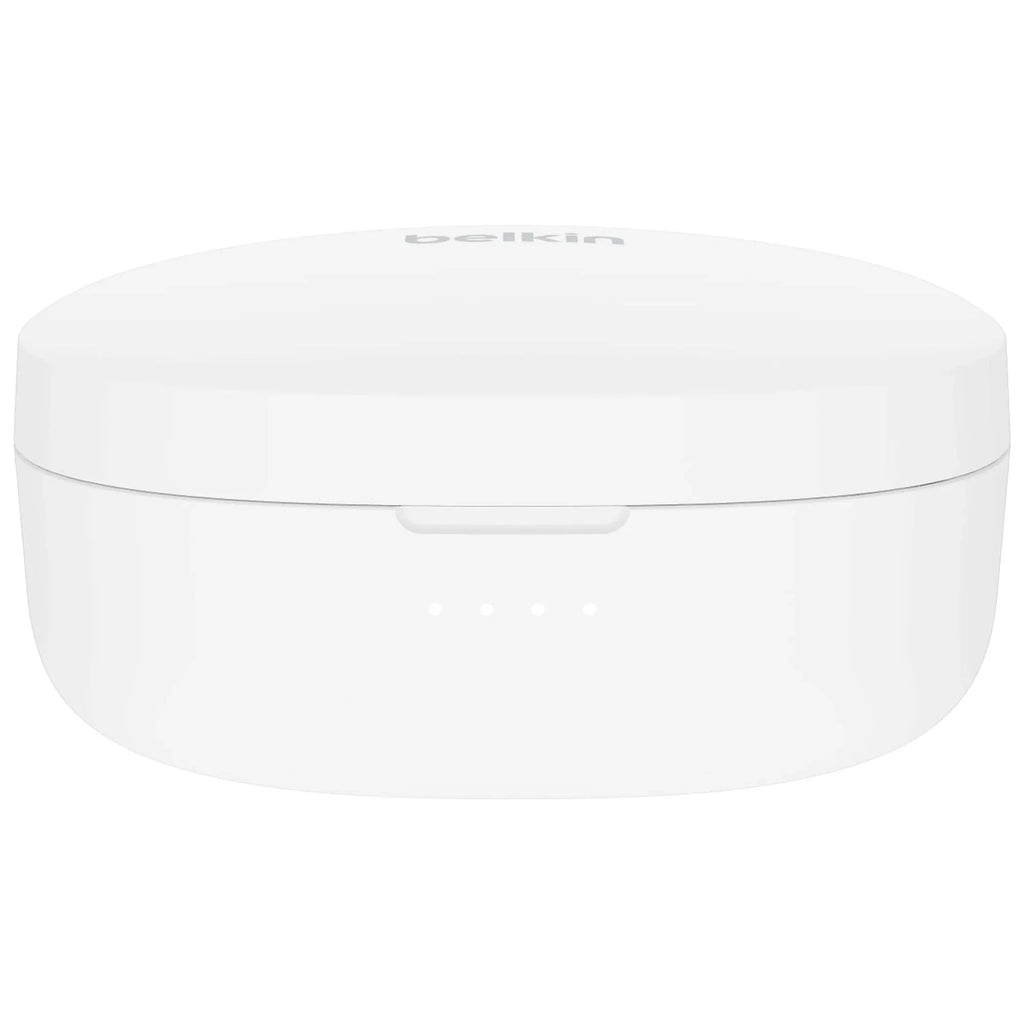 Belkin SizeoundForm™ Bolt, True Wireless Earbuds, Wireless Charging, IPX5 Sizeweat and Water Resistant, USizeB-C, Up to 28 Hours of Battery Life, iPhone, Galaxy, Pixel and More - Ivory