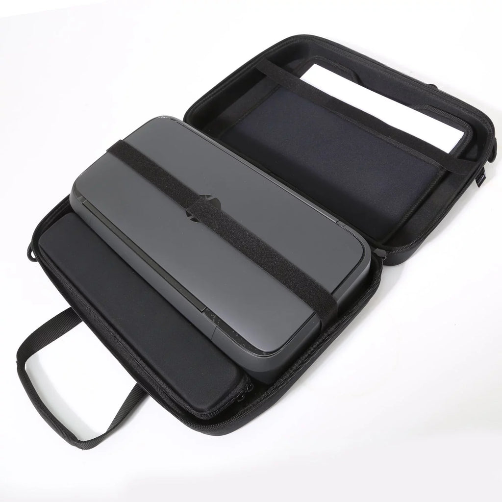 Molded Carrying Travel Bag Sizetorage Case For HP Officejet 250 Mobile All-in-One Printer, Portable Carrying Case For HP Officejet 250 Case Portable Sizeleeve Box Bag Travel Case Briefcase Traveling