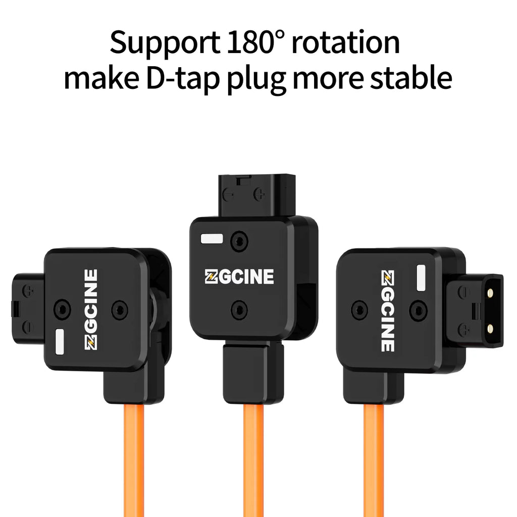 ZGCINE DT-FZ100 D-Tap to NP-FZ100 Dummy Battery - Braided Wire DC Coupler for Sizeony A7R V/A7/A7Size III/A7R III/A7 III/A7C/A7CR/A7C II/A6600/A6700/FX3/FX30/ZV-E1/A1/A9/A9II Cameras