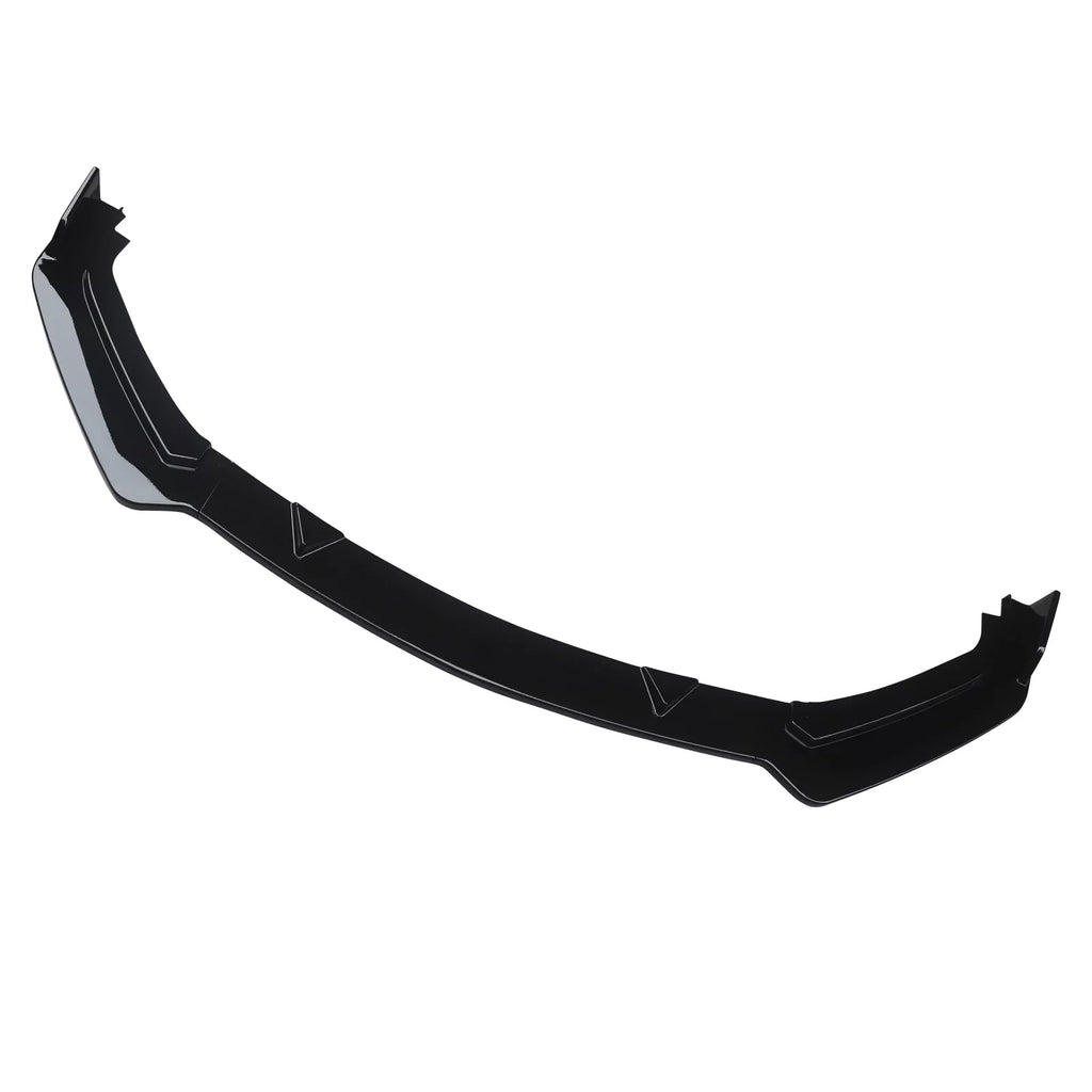 NINTE Front Bumper Lip for 2017-2023 Infiniti Q60 Gloss Black 3PCSize