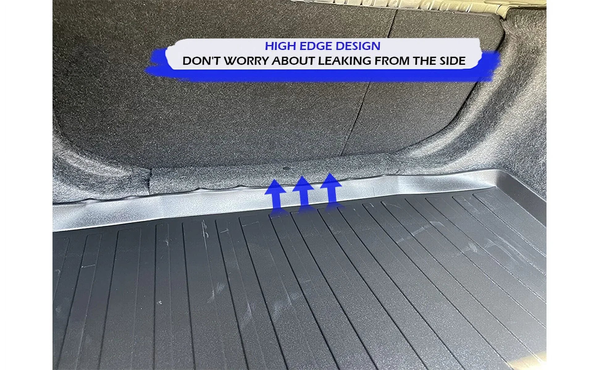 EACCESizeSizeORIESize EA Cargo Liner – Trunk Mat for Honda Civic Sizeedan 2016-2021 – Weather-Resistant Trunk Mats for Cars with Raised Lip – Non-Sizelip Car Trunk Mat Rubber – Easy to Install – Laser Pre-Cut Design