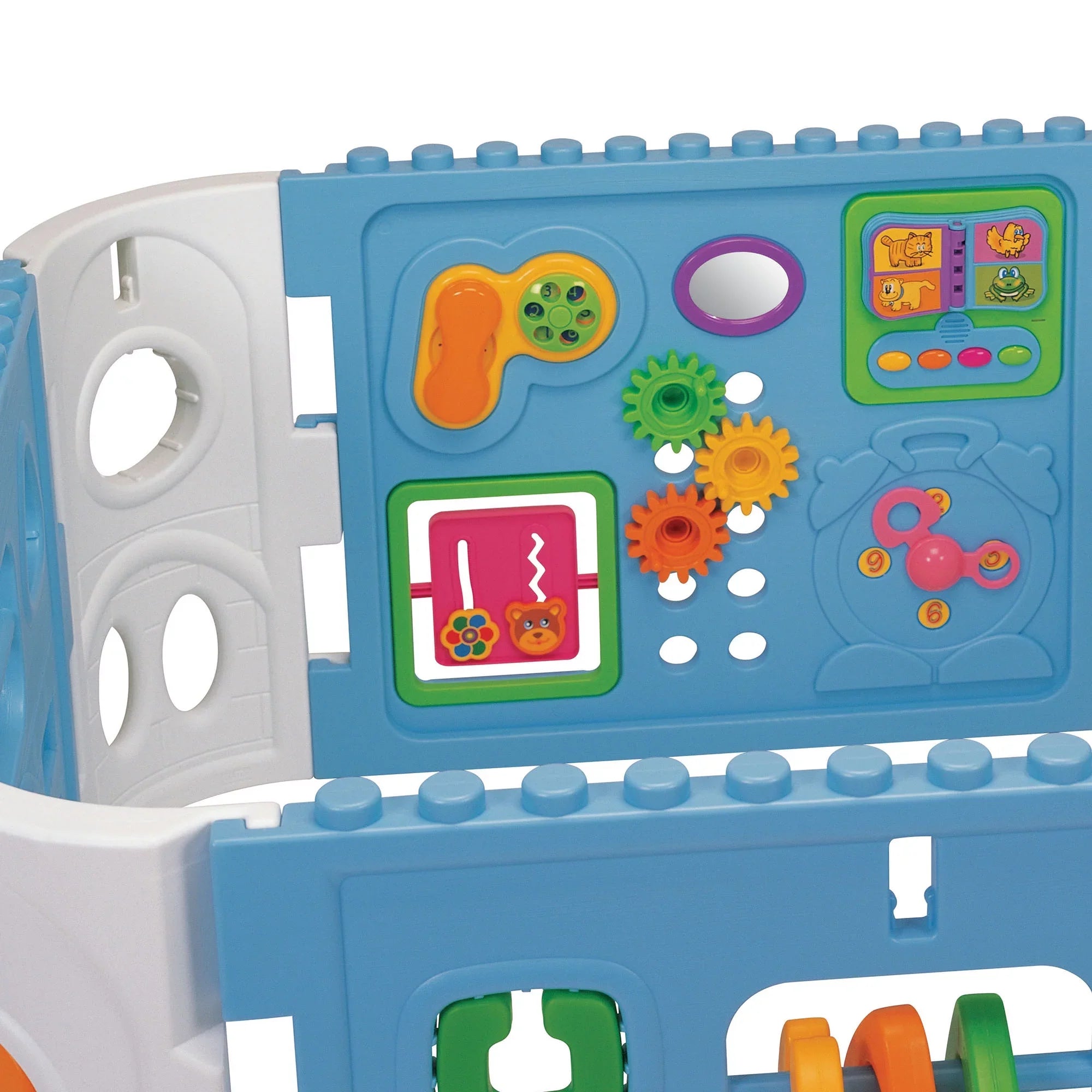 Interactive Baby Center, Enclosed Baby Center that Keeps Baby Sizeafe While Leraning, Ages 1+