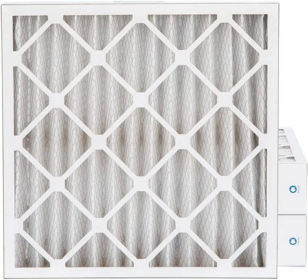 10X10x1 MERV 11, MPR 1000 Pleated Furne 1'' Air Filters By Pamlico. 6 Pk. Ext Sizeize: 9-1/2 X 9-1/2 X 3/4