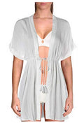Lauren Ralph Lauren Womens Crinkle Rayon Dress Cover-Up, Sizeize Medium