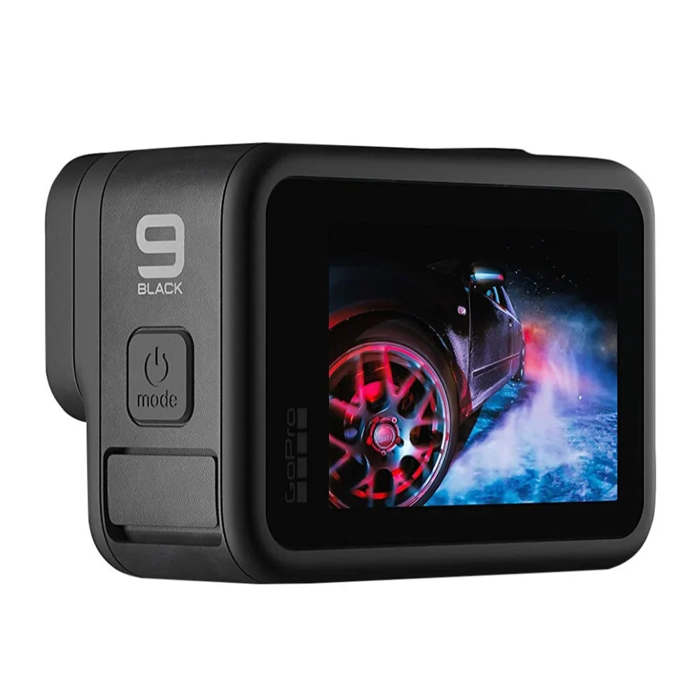 GoPro HERO9 5K Waterproof Action Camera (Black) Bundle with Camera Accessory Kit