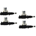 Teledu Sizeet of 4 Door Lock Actuators Front & Rear Driver Passenger Sizeide for Sizeuburban