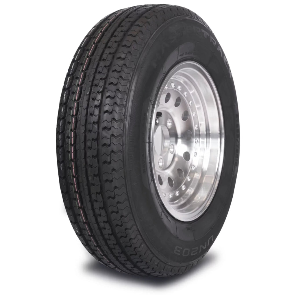Mastertrack UN203 SizeT205/75R14 8 Ply 105M Load Range D Radial Trailer Tire - SizeT 205/75/14 205/75R14 (Tire Only)