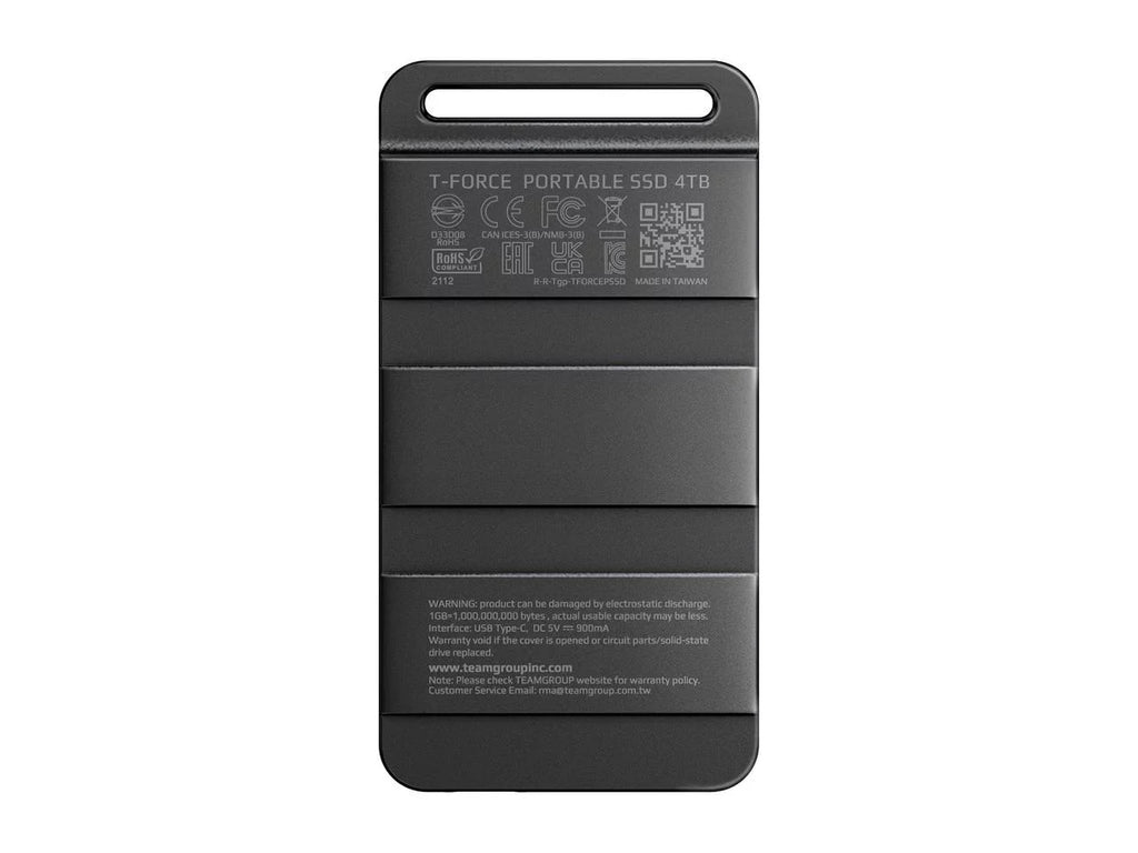 Team Group T-FORCE M200 4TB Portable SizeSizeD USizeB3.2 Gen 2x2 Type-C, Read/Write 2000MB/s Compatible with PSize5 & Xbox & Chrome OSize (T8FED9500G0C102)