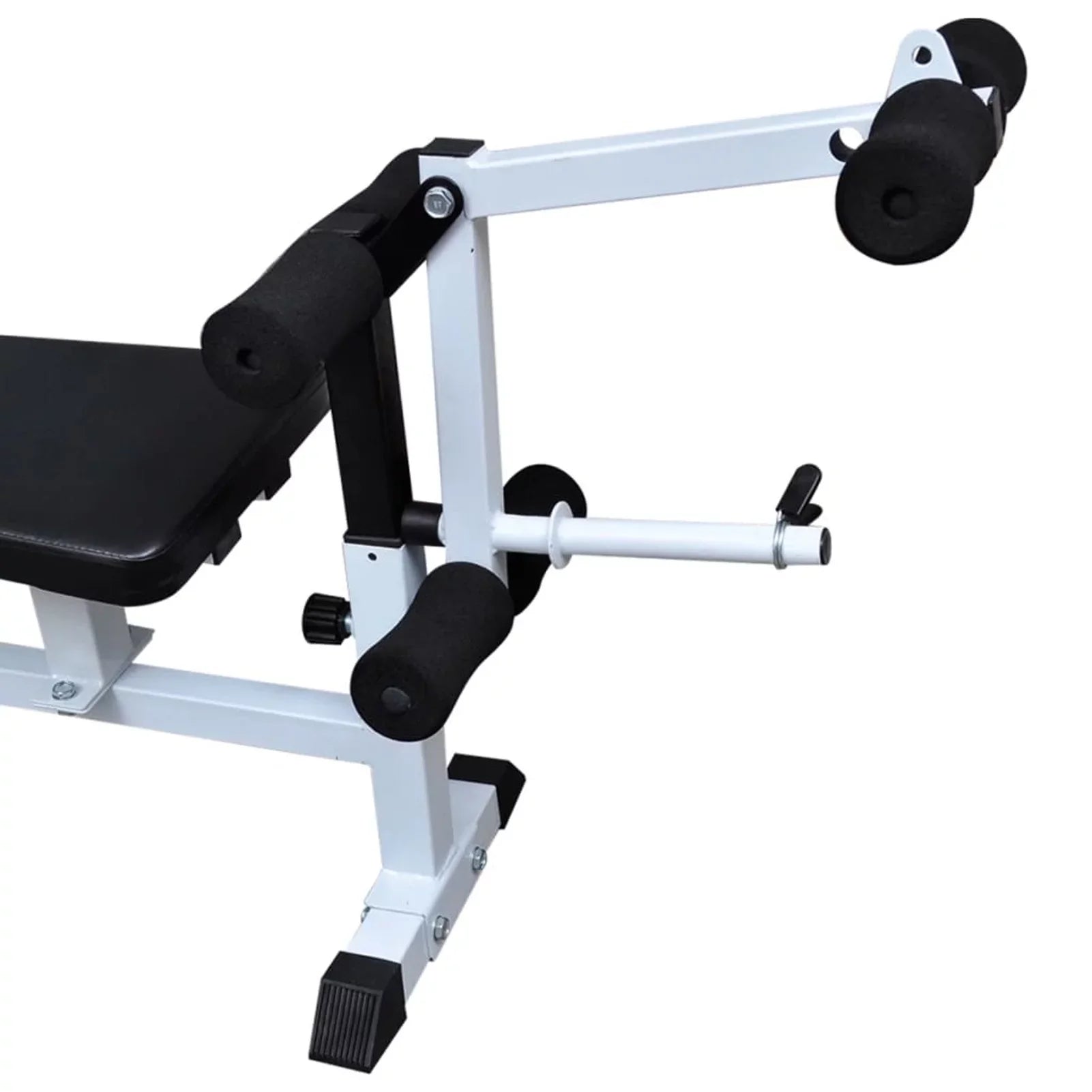 Aibecy Weight Bench with Weight Rack, Barbell and Dumbbell Sizeet 198.4 lb