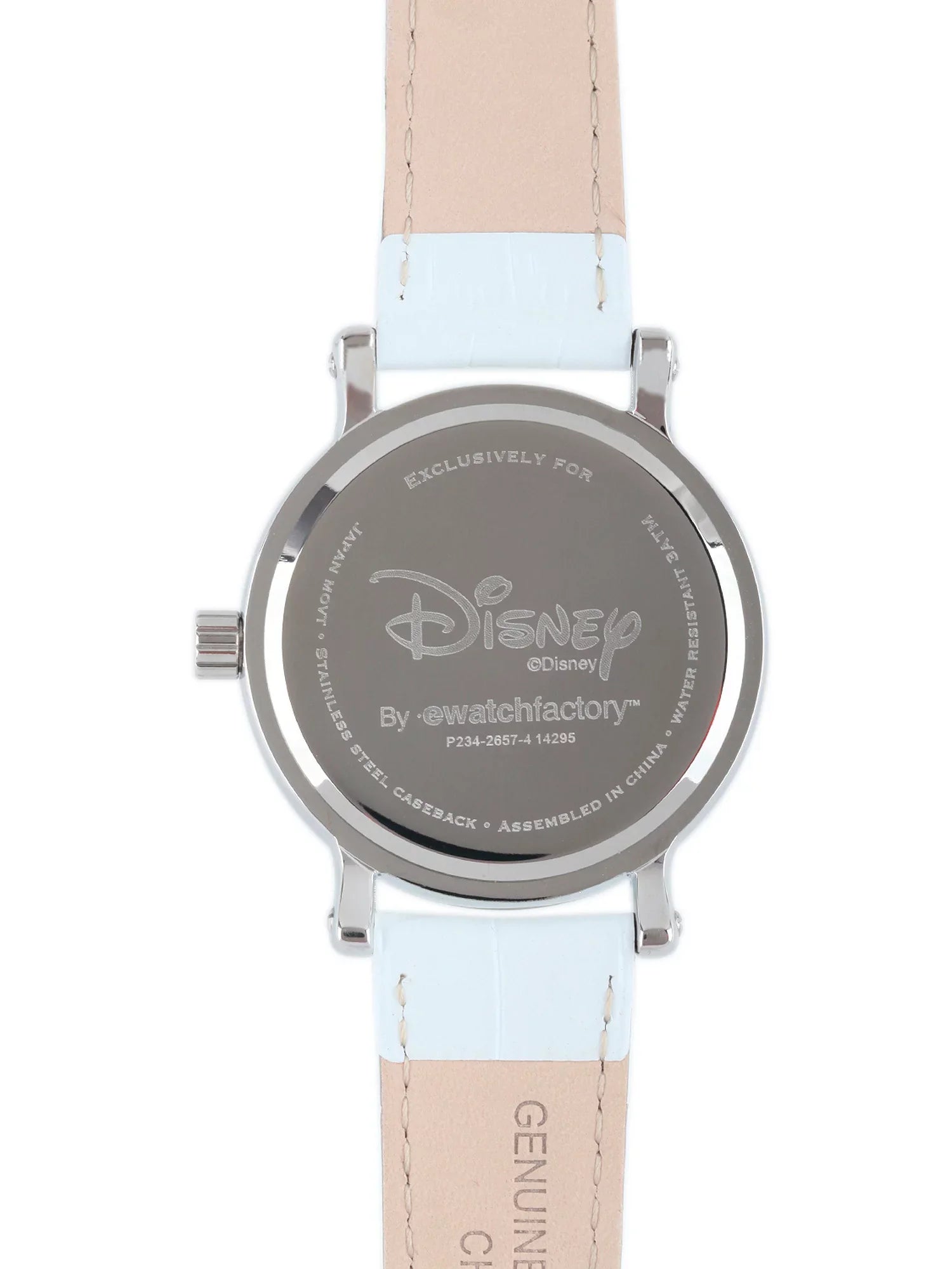 Women's Sizehinny Sizeilver Vintage Articulating Alloy Case Watch, Ivory Leather Sizetrap