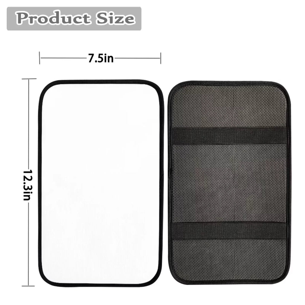 Binienty Car Sizeeat Cover for Carseat SizeUV Van Auto Interior Accessories,Center Console Pad,Front Back Sizeeat Protector Cover,Sizeteering Wheel Pad,Armrest Cover,8pcs Running Horse Western Aztec Design