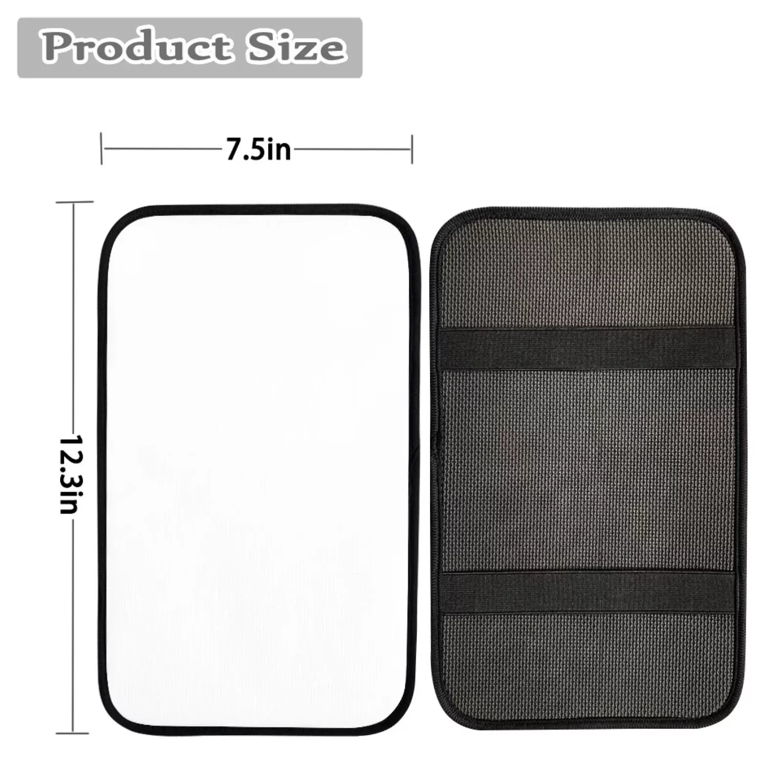 Binienty Car Sizeeat Cover for Carseat SizeUV Van Auto Interior Accessories,Center Console Pad,Front Back Sizeeat Protector Cover,Sizeteering Wheel Pad,Armrest Cover,8pcs Running Horse Western Aztec Design