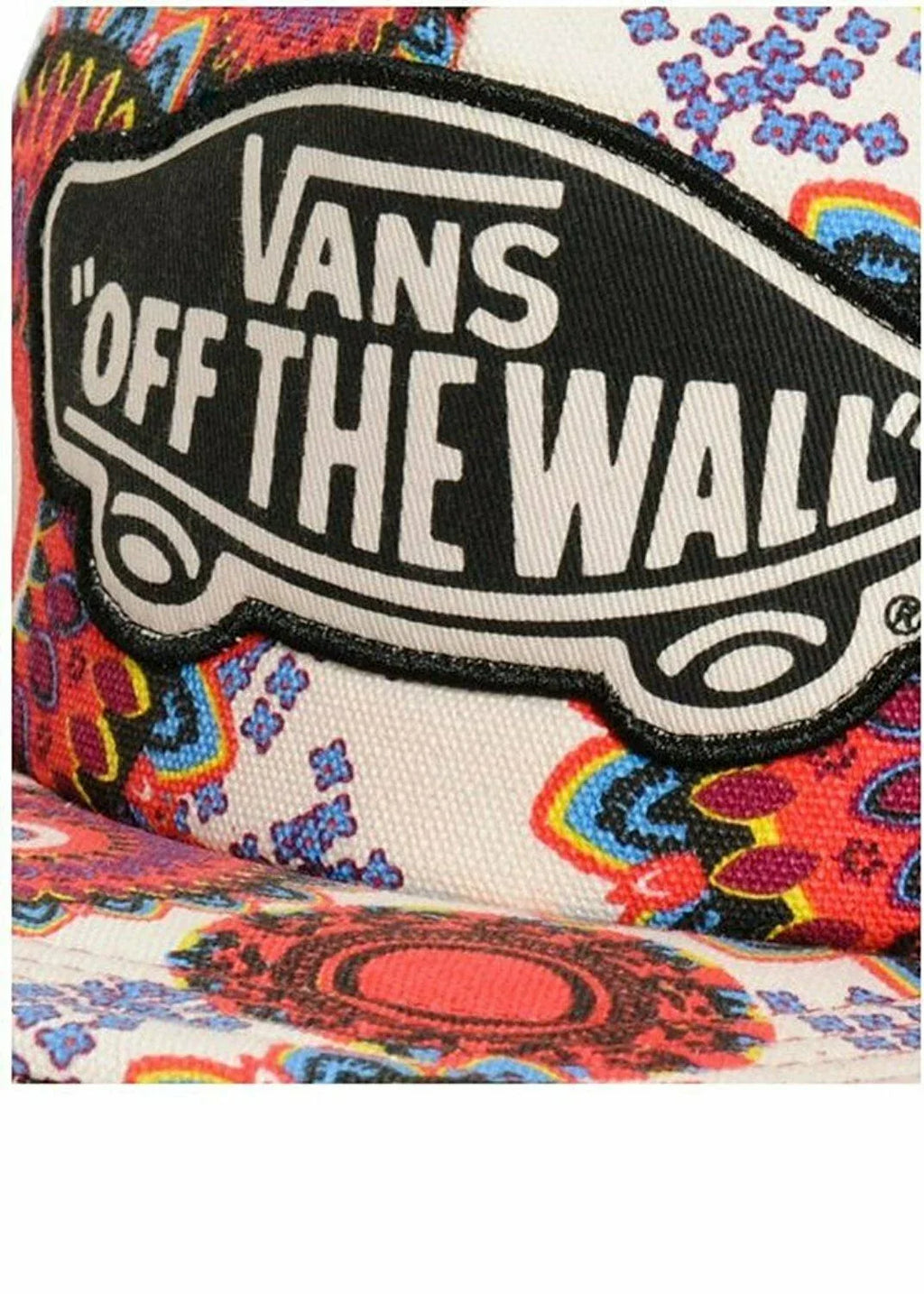 Vans Off The Wall Women's Beach Girl Trucker Sizenapack Hat Cap - Geo Floral
