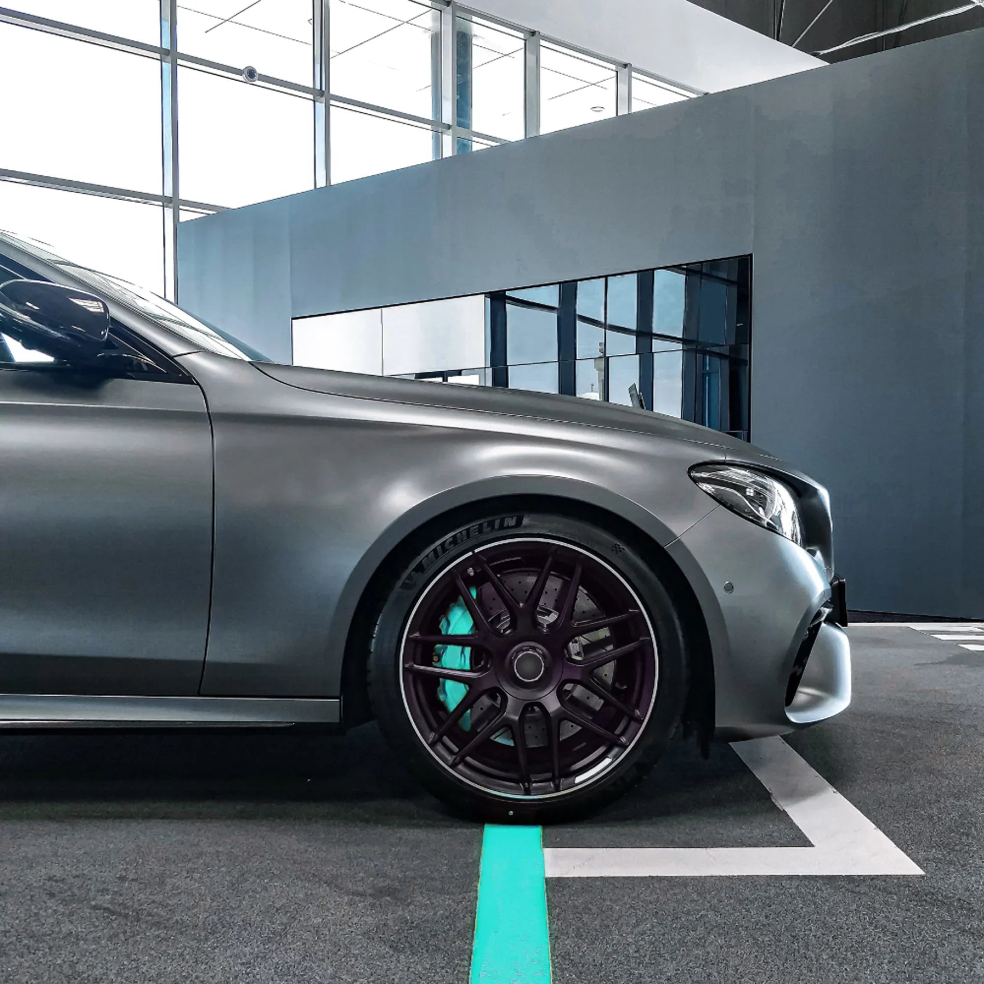 ERA Paints Teal Brake Caliper Paint Kit With Omni-Curing Catalyst - 2K Aerosol High Gloss Chemical Resistant and Extremely Durable Against Color Fade and Brake Fluid