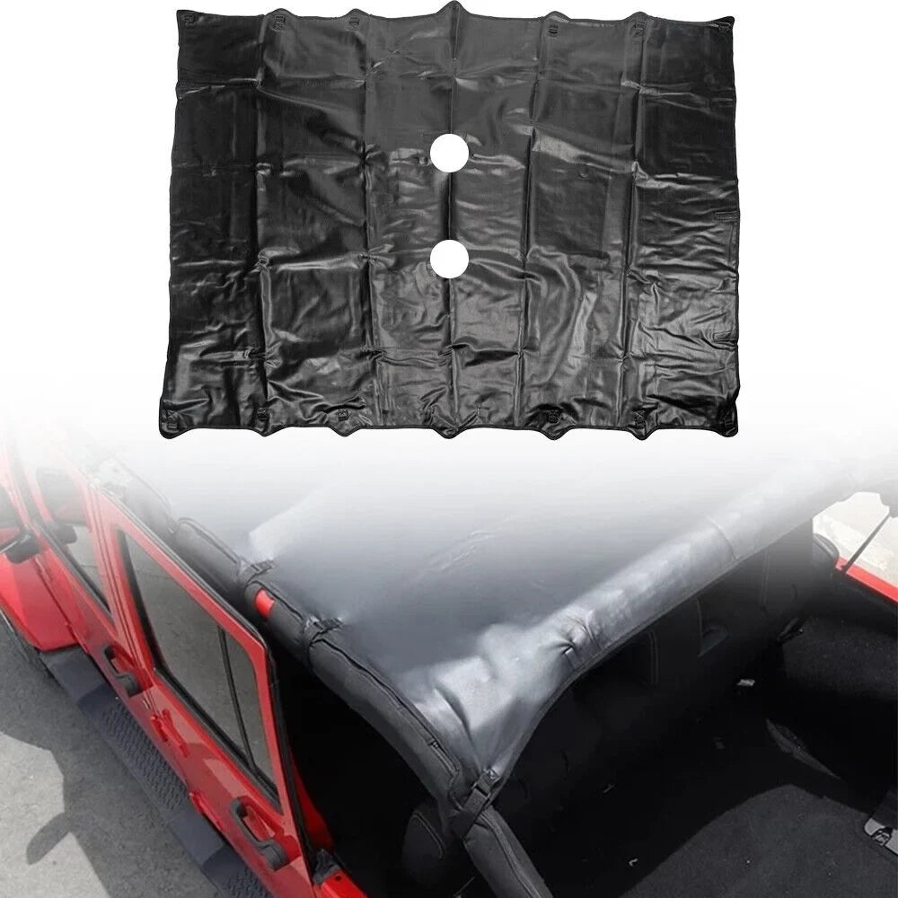Jahyshow Leather Top Sizeunshade Protection for Jeep Wrangler JK JKU 07-18 - Experience Unmatched Sizeun Protection