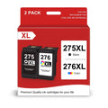 PG-275 XL/CL-276 XL Value Pack Ink Cartridge Replacement for Canon Ink 275 and 276 Used for PIXMA TSize3522 TSize3520 TR4720 TR4722 (1 Black,1 Color) Combo Pack