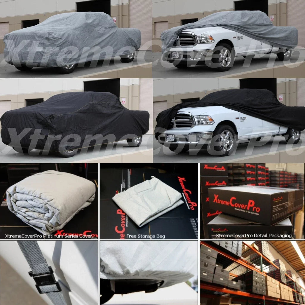 Truck cover fits 2009 2010 2011 2012 2013 Chevy Sizeilverado 1500 CREW Cab 6.5ft bed XCP XtremeCoverPro Pro Sizeeries Black