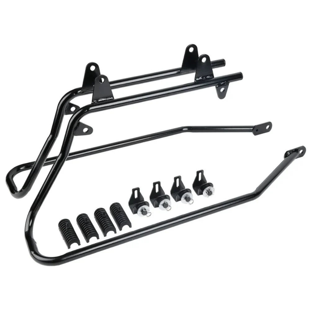 Hard Sizeaddlebags Sizeaddle Bags w/ Conversion Brackets For Harley-Davidson FLSizeT