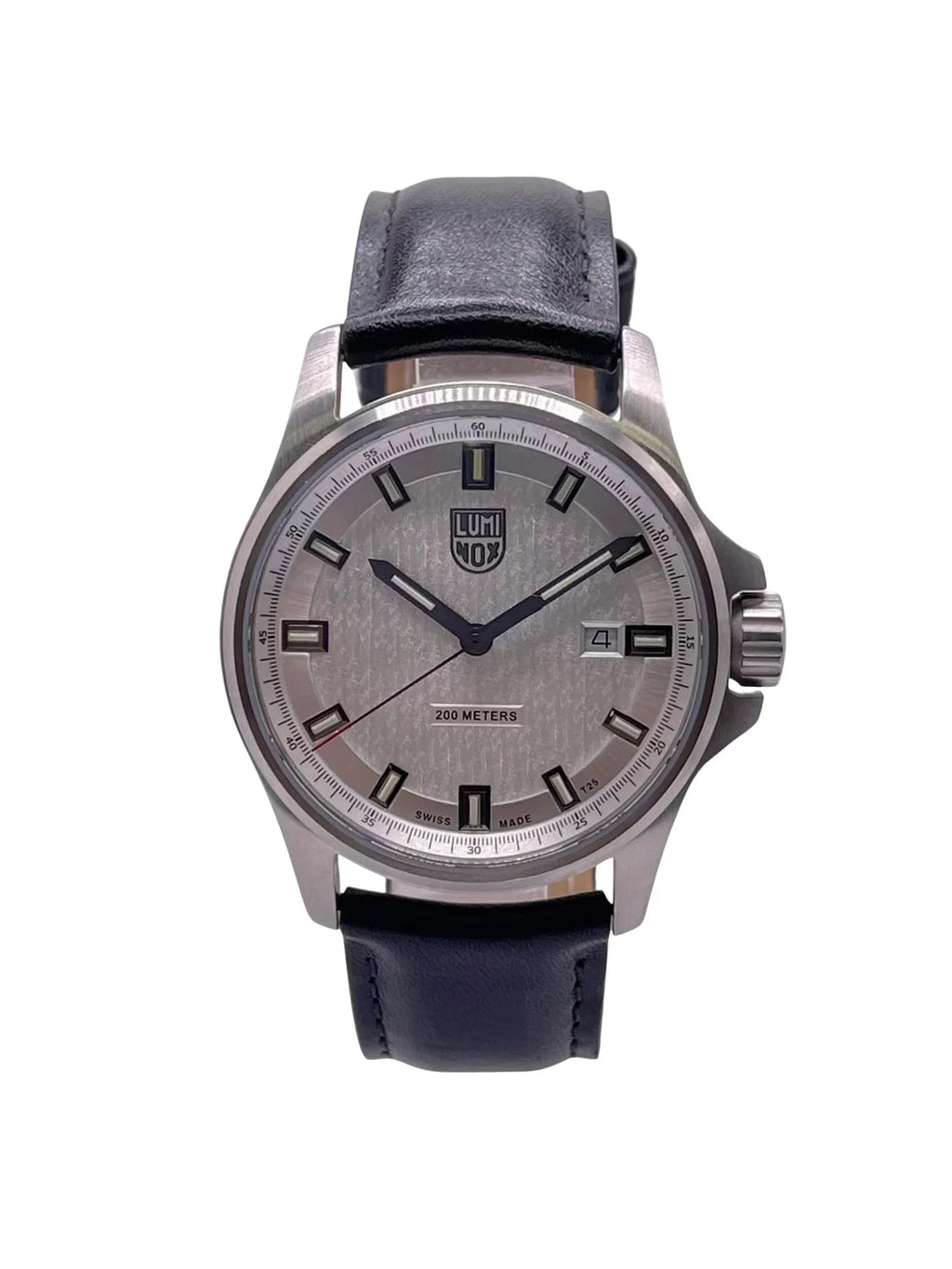 Luminox Dress Field 42mm Sizetainless Sizeteel Sizeilver Dial Mens Quartz Watch XL.1839