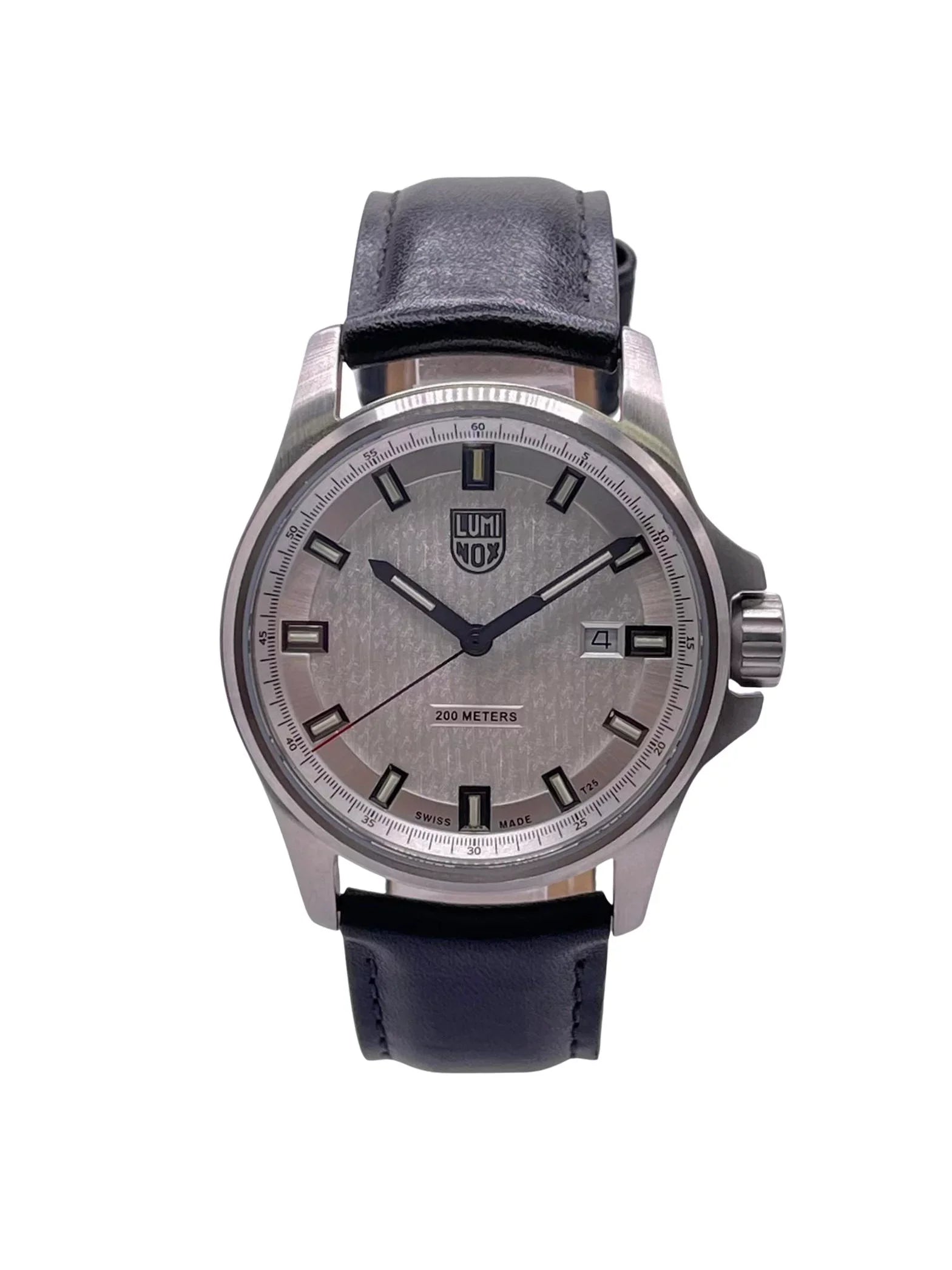 Luminox Dress Field 42mm Sizetainless Sizeteel Sizeilver Dial Mens Quartz Watch XL.1839