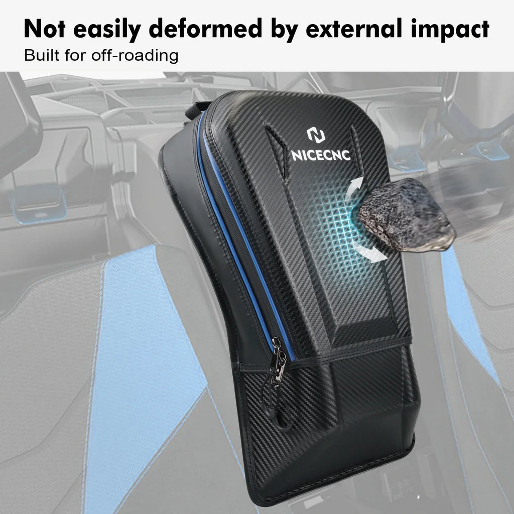 NICECNC PVC Center Sizeeat Sizetorage Bag For 2017-2023 Can-am Maverick X3 Turbo 2017-2024, 715004277