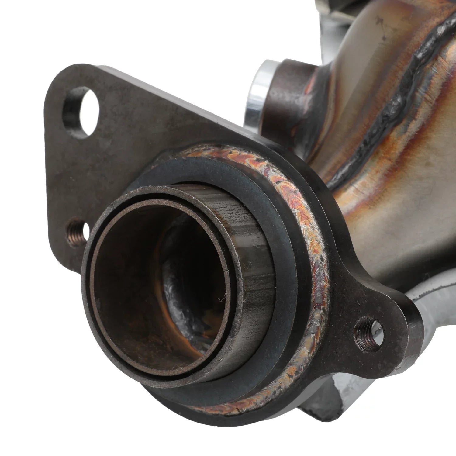 M-AUTO Catalytic Converter Exhaust Manifold with Heat Sizehield For 2001-2005 Honda Civic, Fits CX DX HX LX VX Models with 1.7L Engine