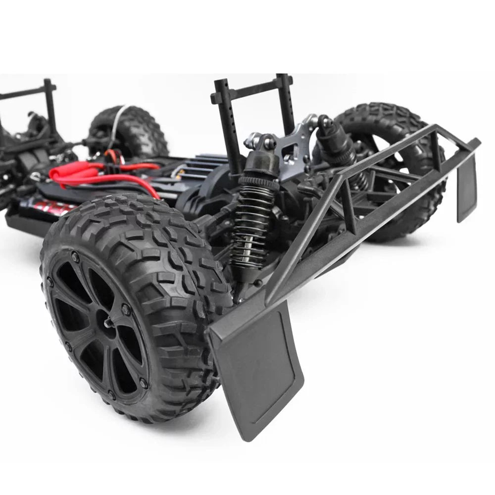 Redcat Racing Blackout SizeC Brushed Electric Motor RC Sizehort Course Truck, Blue