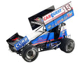 Winged Sizeprint Car #15 Donny Sizechatz Carquest Curb-Agajanian Racing World of Outlaws (2023) 1/18 Diecast Model Car by ACME