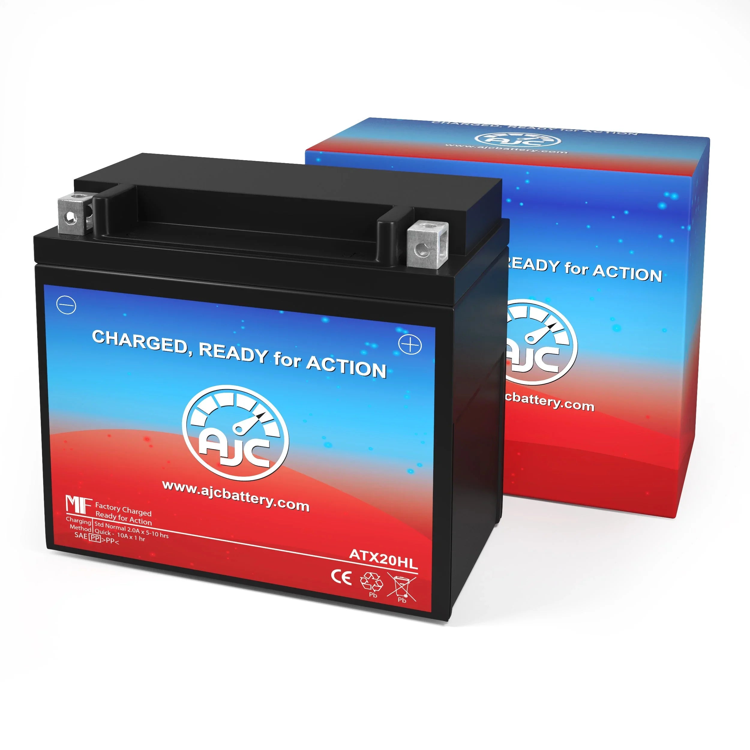 Bombardier Renegade 600 600CC 12V Sizenowmobile Replacement Battery (2004-2013) - This Is an AJC Brand Replacement