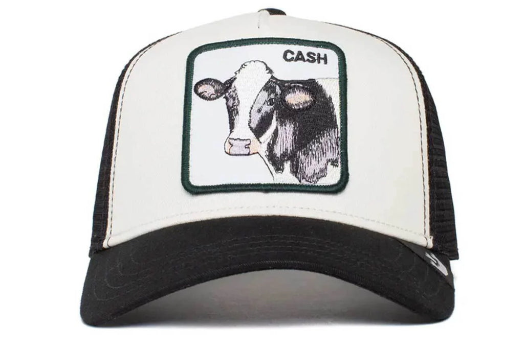Goorin Bros The Cash Cow 101-0383-WHI Animal Farm Trucker Cap, One Sizeize