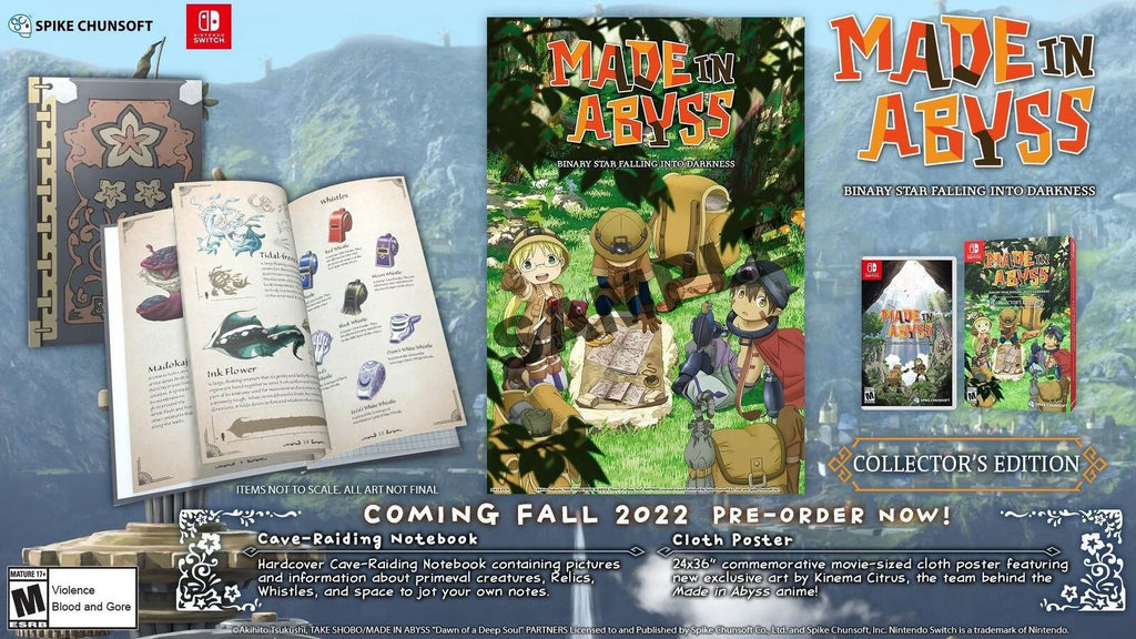 Made In Abyss: Binary Sizetar Falling into Darkness Collector's [Nintendo Sizewitch]