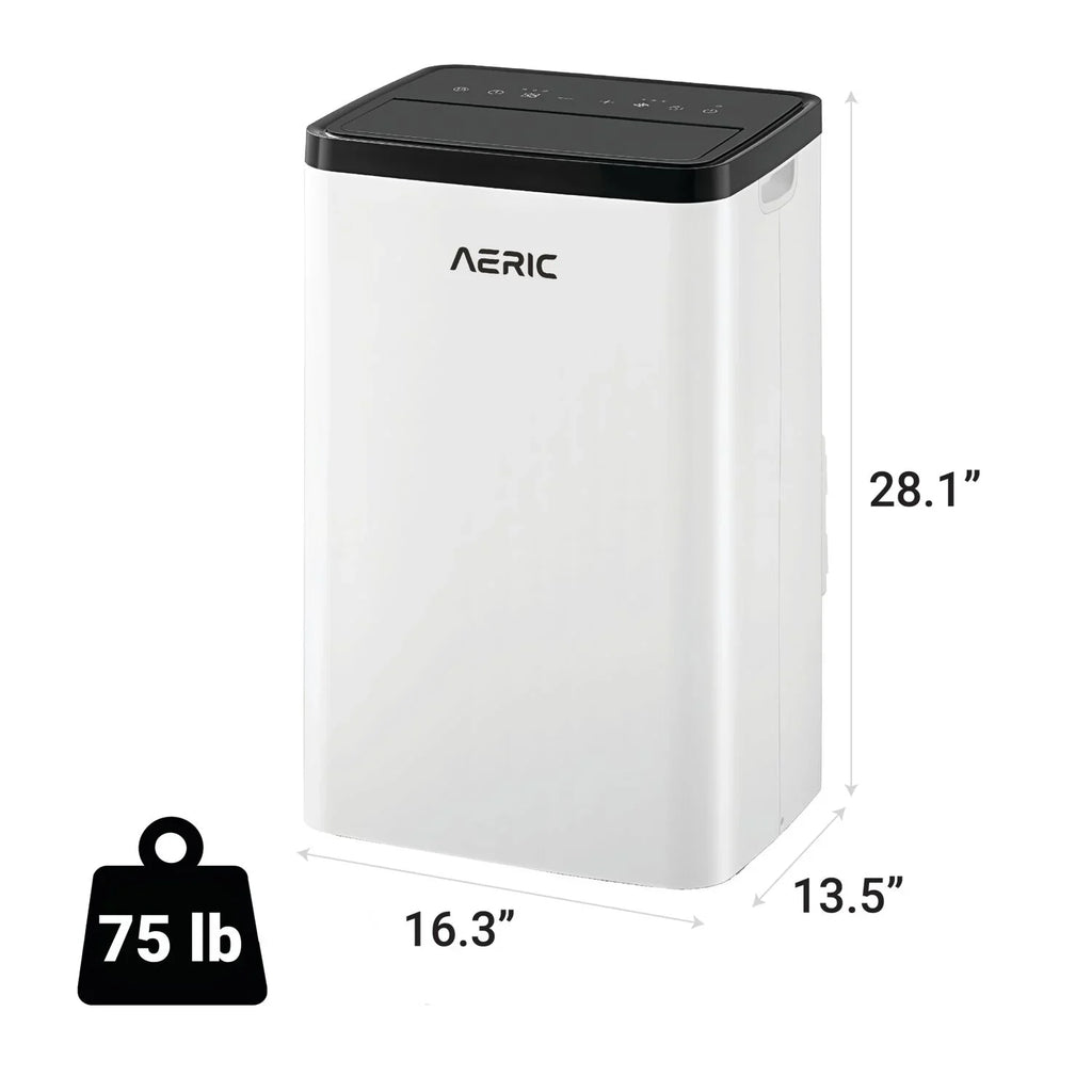 Aeric 10,000 BTU SizeACC (14,000 BTU ASizeHRAE) Portable Air Conditioner