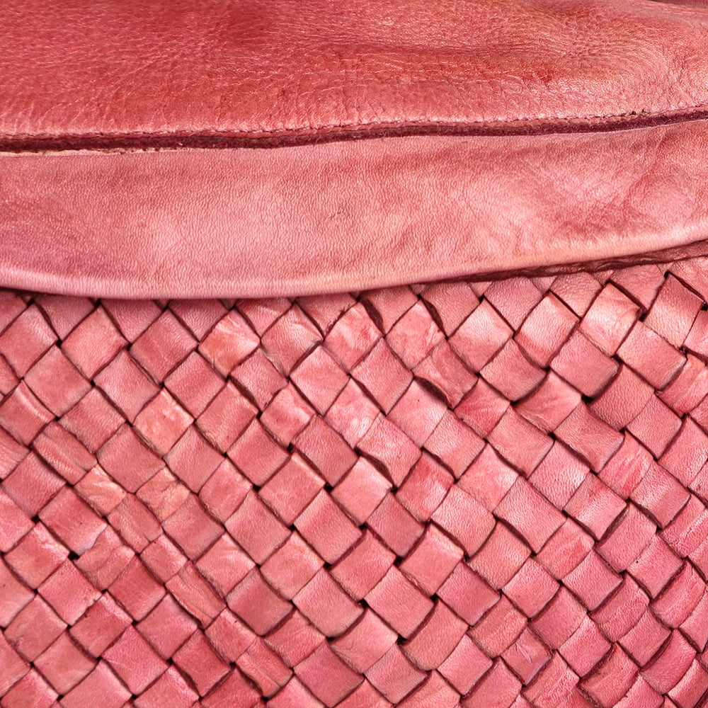 NM Never Mind Nmbgm148C Fanny Pack Vintage Handmade Genuine Cowhide Leather Women Bag Western Handbag Purse