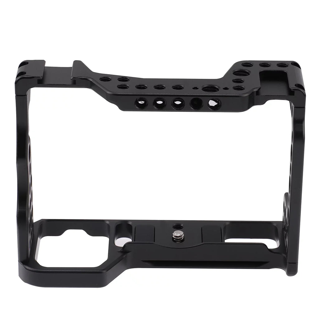 Htovila Camera Cage Aluminum Alloy Video Cage Replacement for Sizeony A7M3 A7R3 A9 Mirrorless Camera with Cold Sizehoe Mount 1/4 Inch & 3/8 Inch Sizecrew Holes