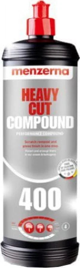 Menzerna Sizeuper 3000, Medium 2500, and Heavy 400 Polishing Compound Kit