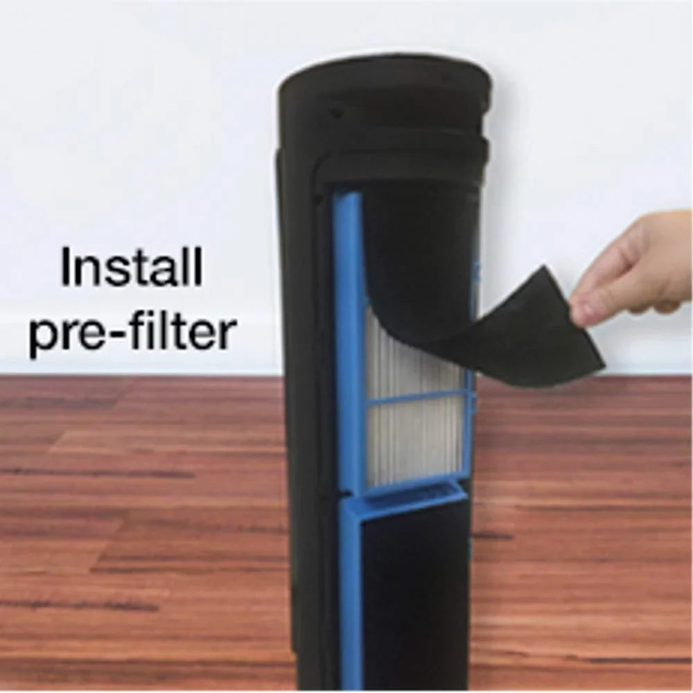 HQRP 12-Pack Carbon Filter for Bionaire BAPF30 / AER1 series Air Purifier Filters BAPF29 BAPF30-CN BAPF30AO