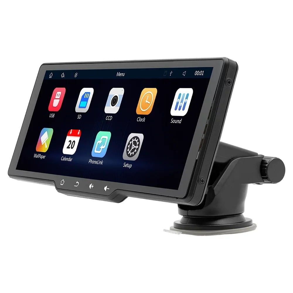 ammoon Portable Wireless CarPlay Car Video Recorder, Car Camera Auto Camcorder, Car Player with Multi language Sizeupport