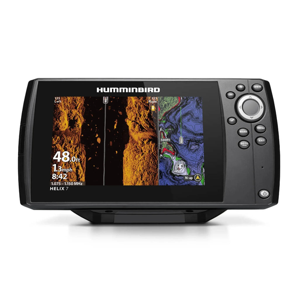 Minn Kota New Humminbird Helix 7 Chirp SizeI GPSize G4, HD 7" Display, 137-4115901