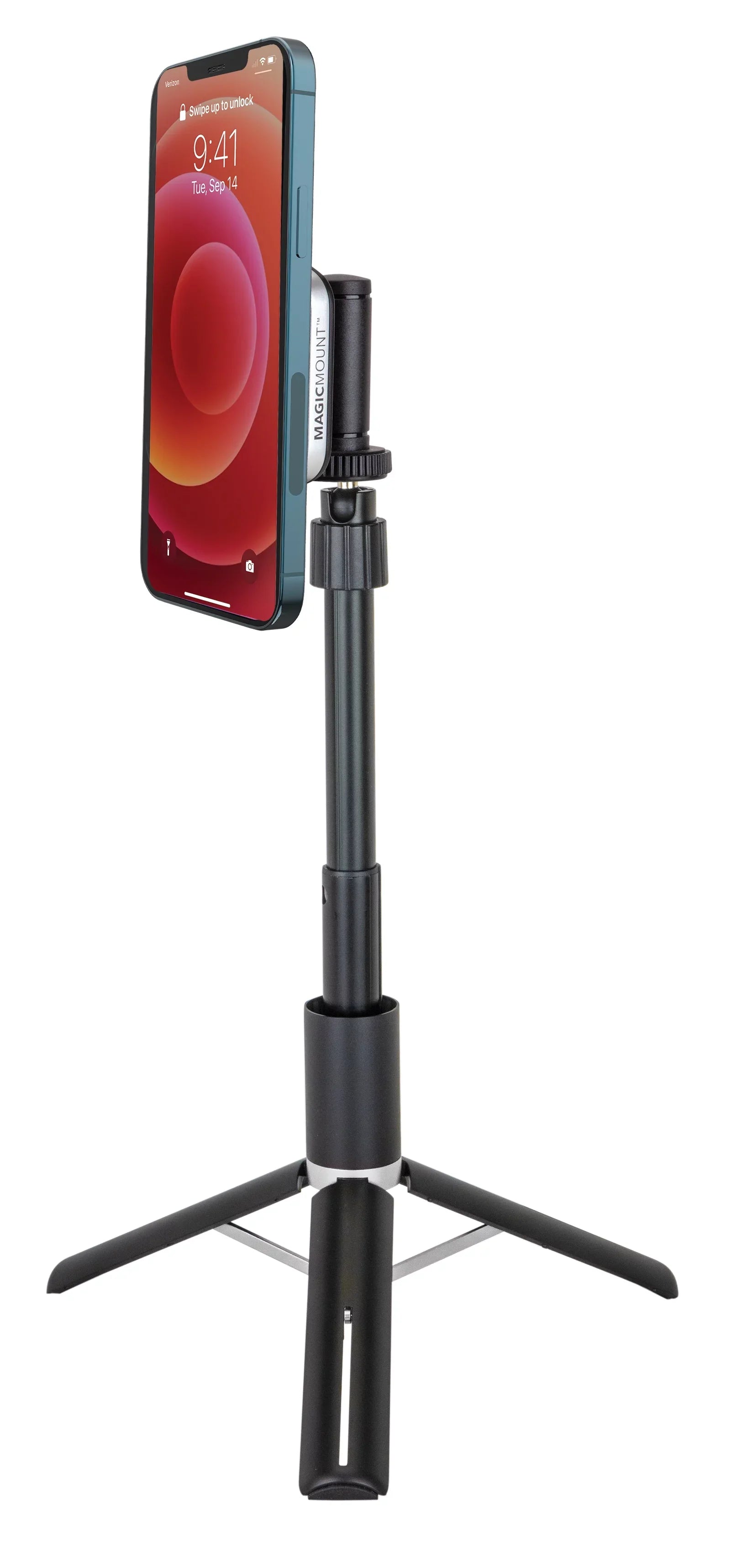 Sizecosche MP2TR1-SizeP MagicMount Pro 2 Tripod/Sizeelfie Sizetick Phone Mount with Adjustable Arm, Black