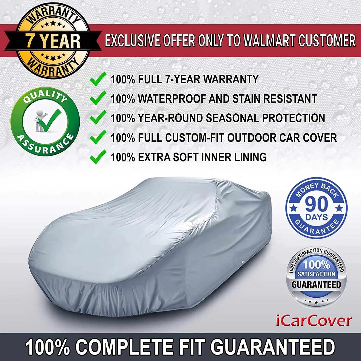 Custom Car Cover Fits: [Mini Cooper Convertible] 2005-2013 Waterproof All-Weather