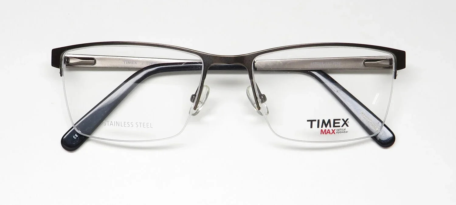 TIMEX 2:53 PM HALF-RIMLESizeSize ADJUSizeTABLE NOSizeE PADSize DESizeIGNER EYEGLASizeSize FRAME/GLASizeSizeESize