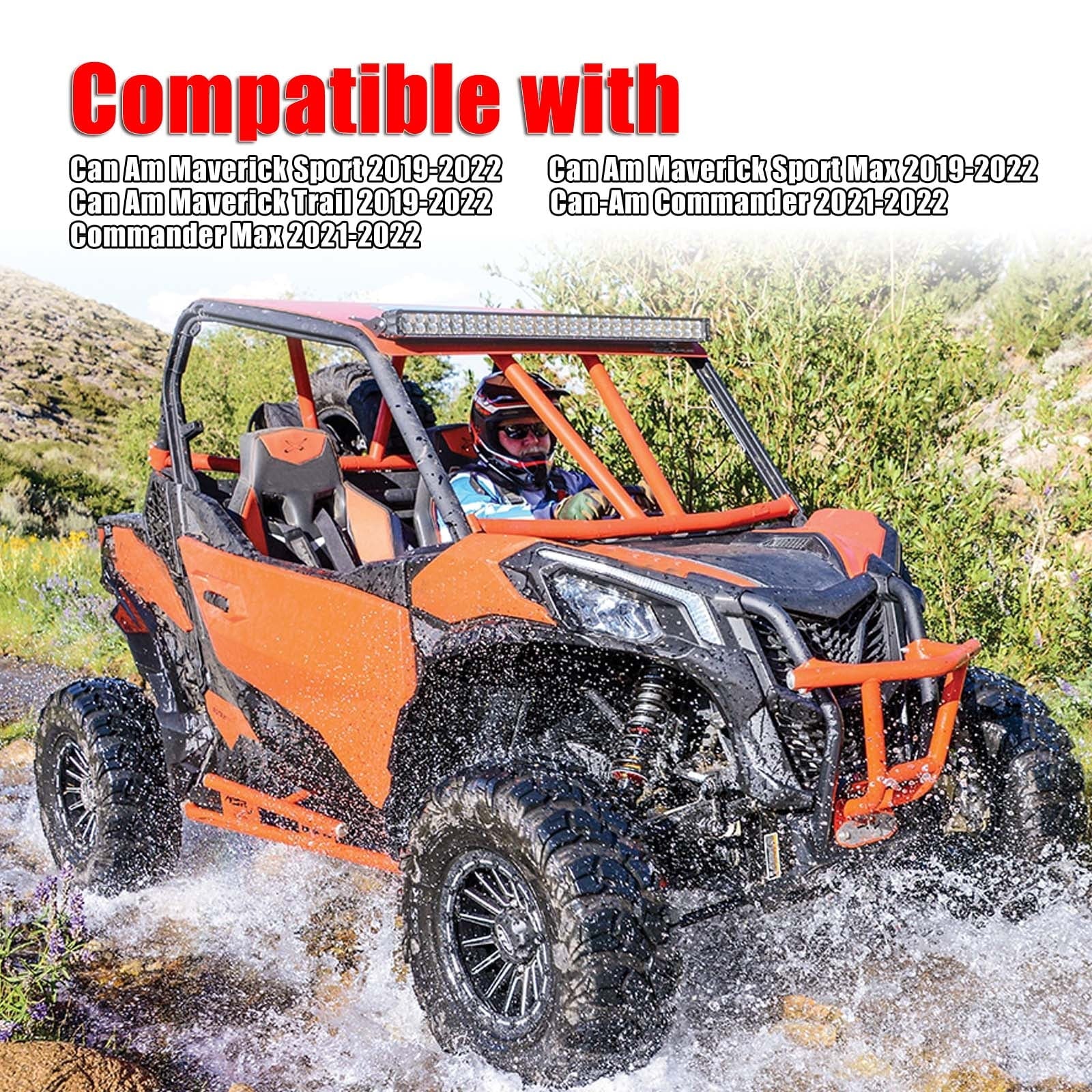 UTV Electronic Device Tablet Phone Holder For 2019-2022 Can AM Maverick Sizeport Trail Commander 2021-2022 Sizetorage Box Organizer